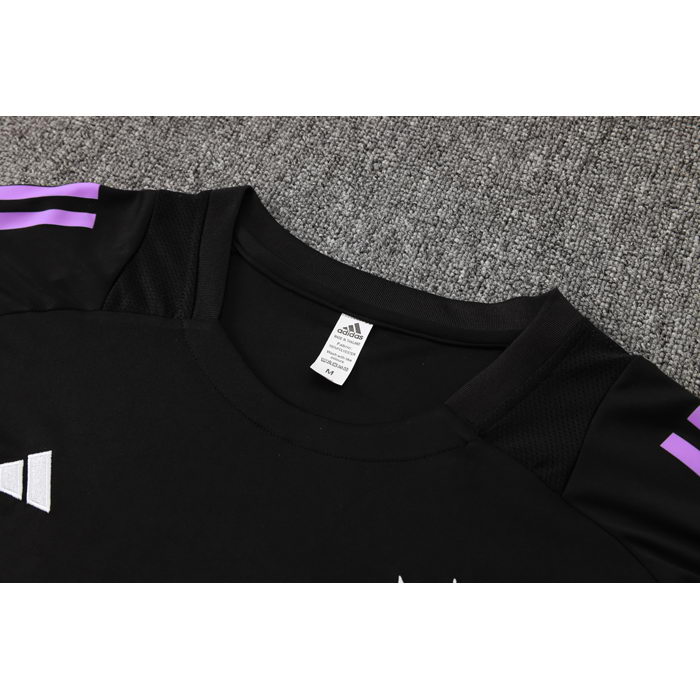 Chandal del Alemania Manga Corta 24-25 Negro - Pantalon Corto